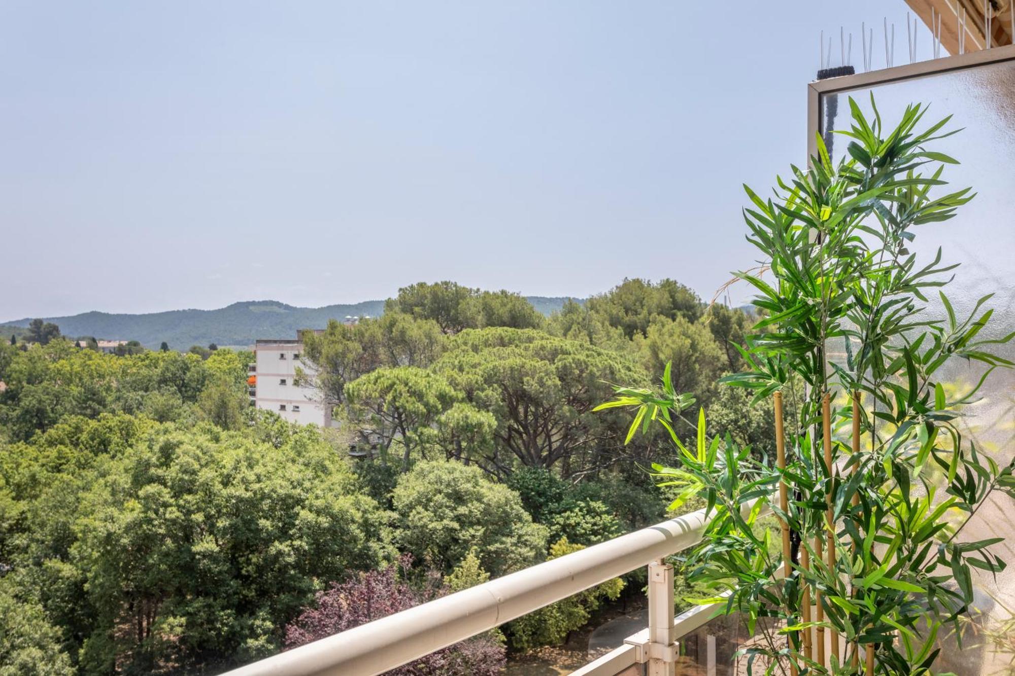 Grand T2 Lumineux Et Climatise Avec Balcon Lägenhet Aix-en-Provence Exteriör bild